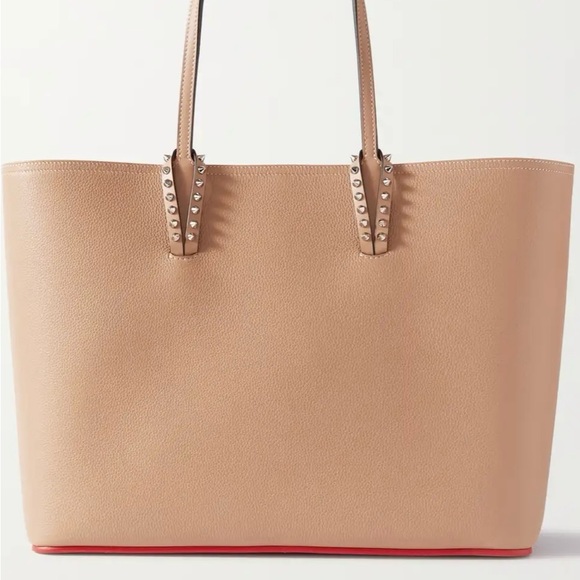 CHRISTIAN LOUBOUTIN Cabata spiked leather tote - Picture 3 of 15